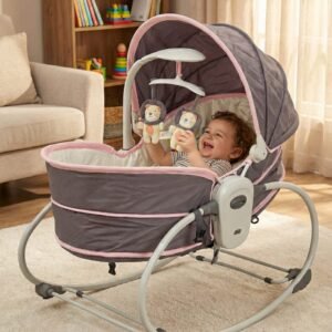 মাস্টেলা ৫ ইন ১ বেবী রকার বেসিনেট (Mastela 5 IN 1 Baby Rocker Bassinet)