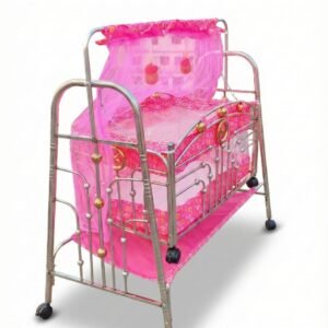 আরআর১ এক্সক্লুসিভ স্টেইনলেস স্টিল বেবি দোলনা (RR1 Exclusive Stainless Steel Baby Cradle)