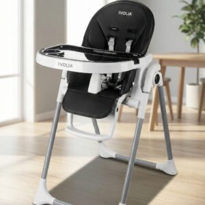 Ivolia B1 Baby Feeding High Chair [  কালো ]